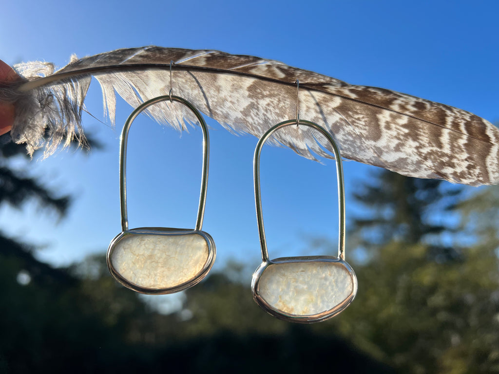 North Coast Agate Sterling Silver Earings