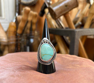 Old stock turquoise sterling silver ring